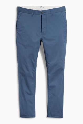 Blue Tapered Trousers